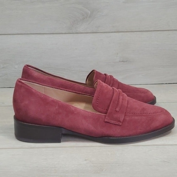 NEW 27 Edit Naturalizer Caroline Loafer Slip On Suede Comfort shoes - Picture 2 of 8